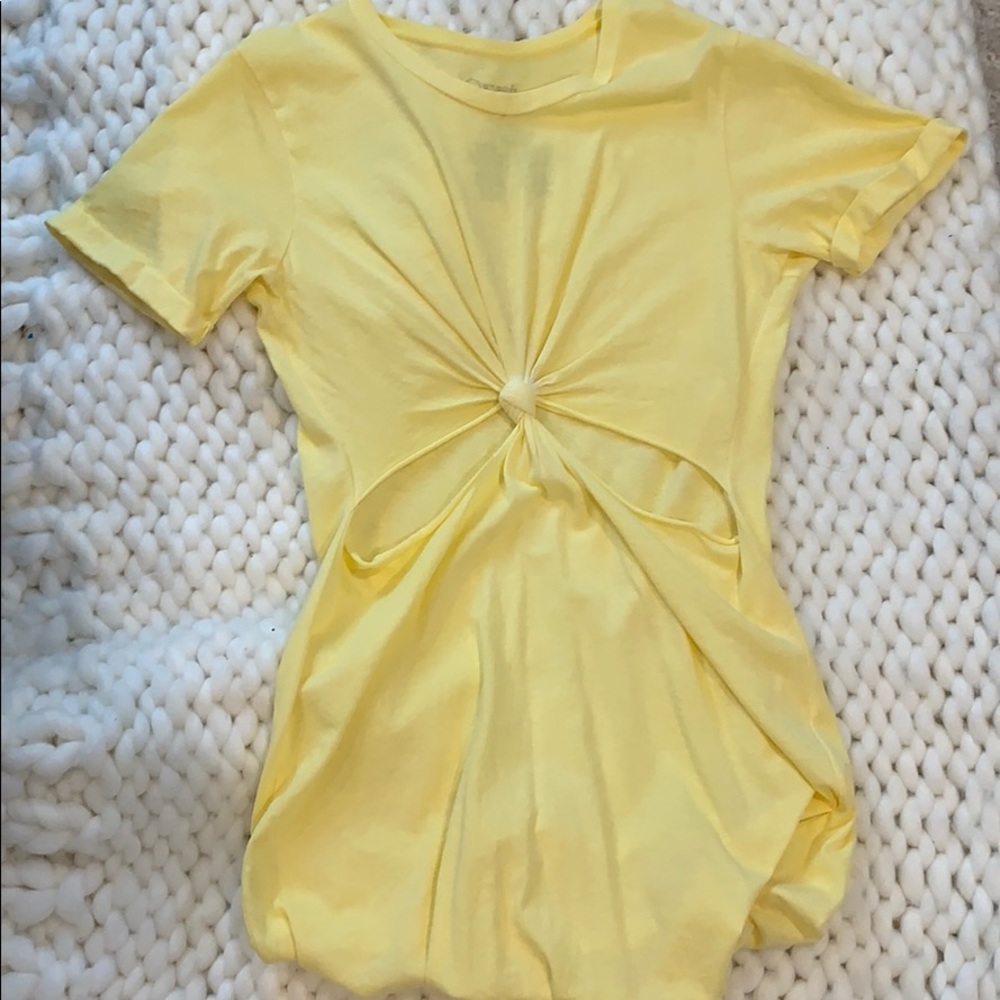 Yellow dress